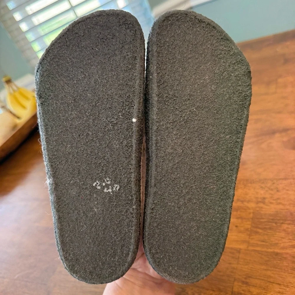Birkenstock Zermatt Shearling Wool Felt Clog size 2
